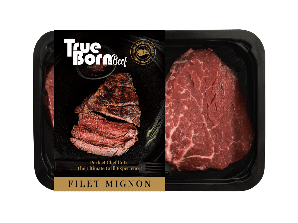 Filet Mignon Steak True Born Beef